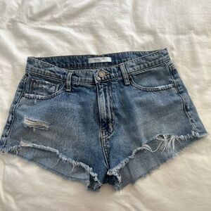 Fidelity Denim Taylor Short Ultra High Cutoff size 25